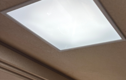 埋込照明をLEDへ交換する電気工事の施工事例 ライフサワダ 金沢市